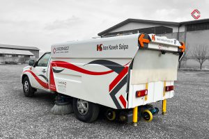 رونمایی از جاروب سبک شهری بهار آفاق شهر نمایشگاه شهریران