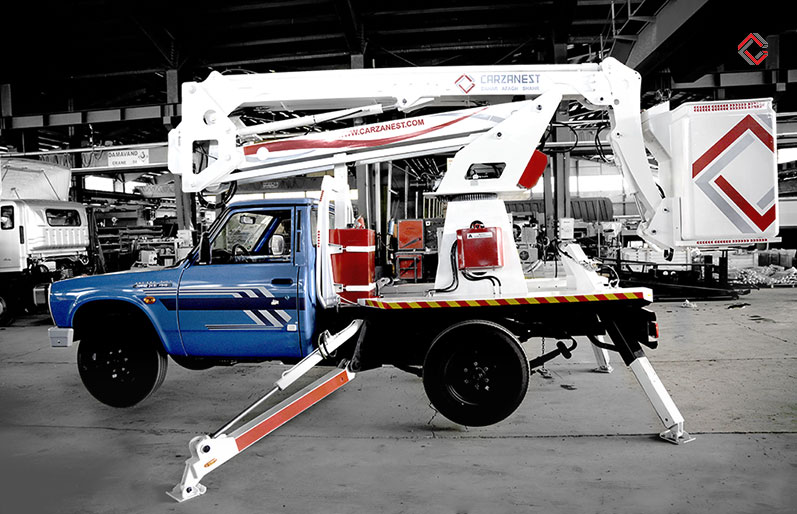 بالابر 12 متری نیسان 2 12m-16m Aerial Work Platform Truck